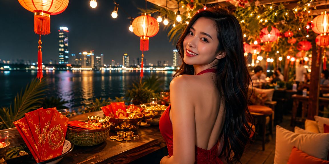 Không khí lễ hội thưởng đêm chợ Hà Nội – hình ảnh minh họa thomo